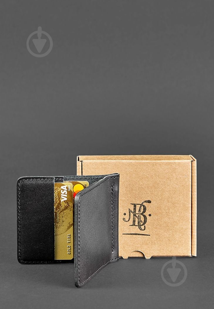 Портмоне BlankNote 1.0 черный BN-PM-1-g - фото 5 Портмоне BlankNote 1.0 черный BN-PM-1-g - фото 5