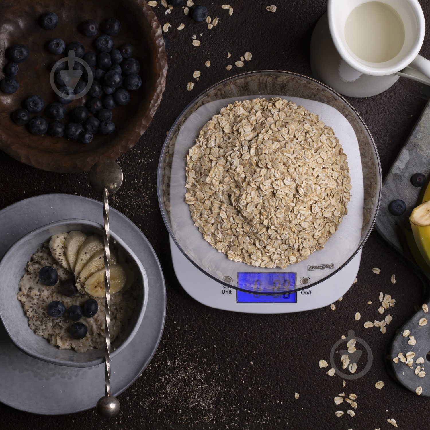 Весы кухонные Mesko MS 3163 с чашей - фото 5