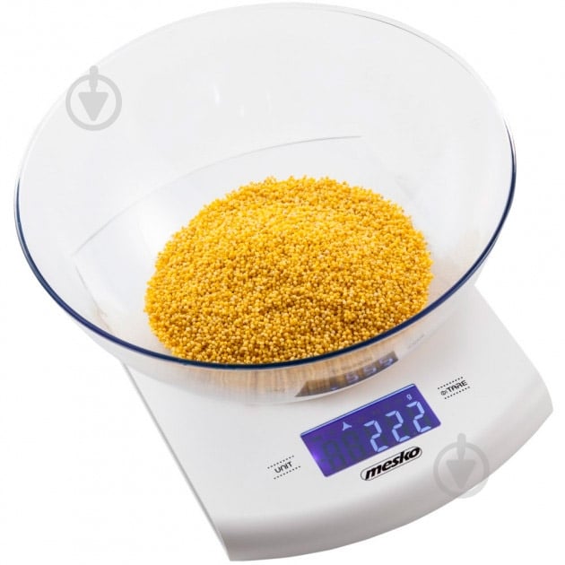 Весы кухонные Mesko MS 3163 с чашей - фото 9