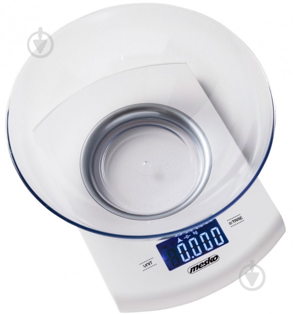 Весы кухонные Mesko MS 3163 с чашей - фото 1