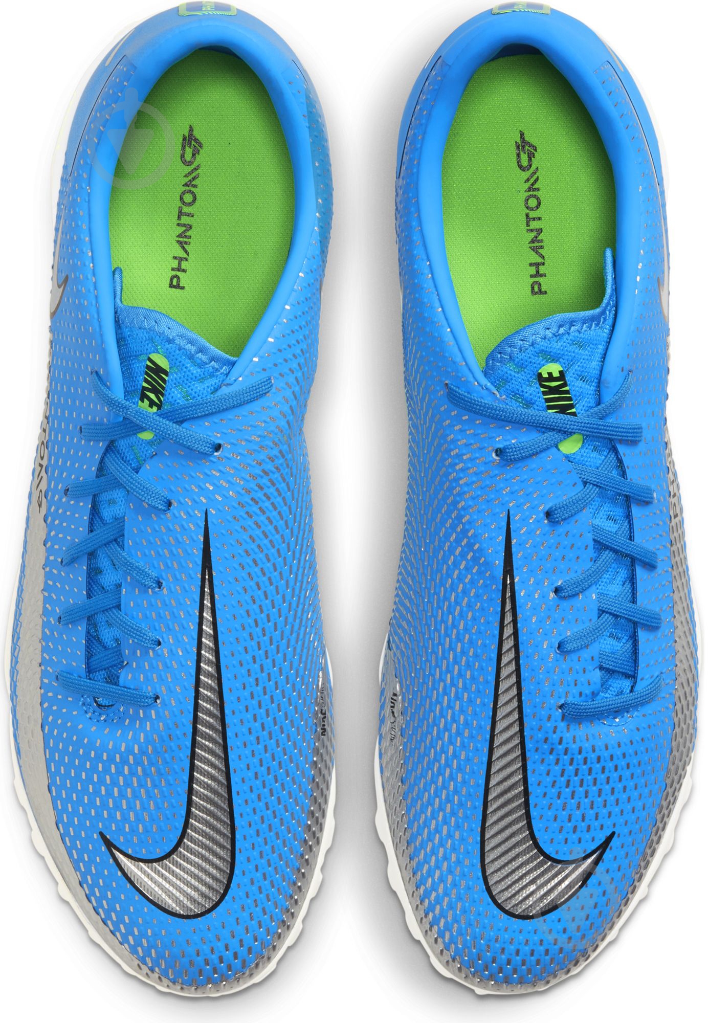 Cороконіжки Nike React Phantom GT Pro TF CK8468-400 р.43 зелений - фото 7
