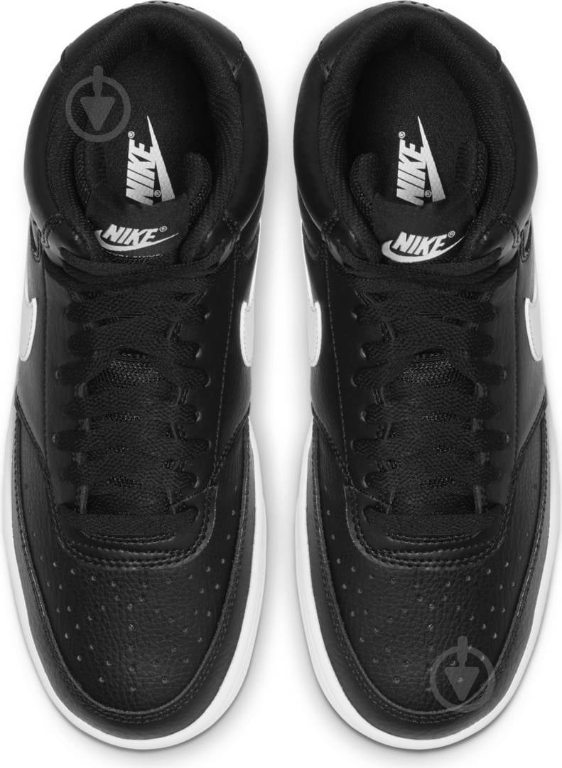 Кроссовки женские демисезонные Nike Court Vision Mid CD5436-001 р.38 черные - фото 7