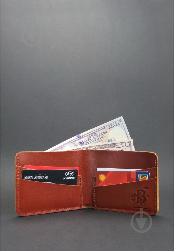 Портмоне BlankNote 4.1. светло-коричневый BN-PM-4-1-k - фото 5 Портмоне BlankNote 4.1. светло-коричневый BN-PM-4-1-k - фото 5