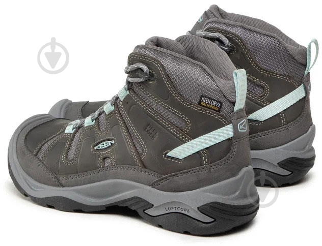 Ботинки Keen CIRCADIA MID WP 1026763 р.38,5 синий - фото 3