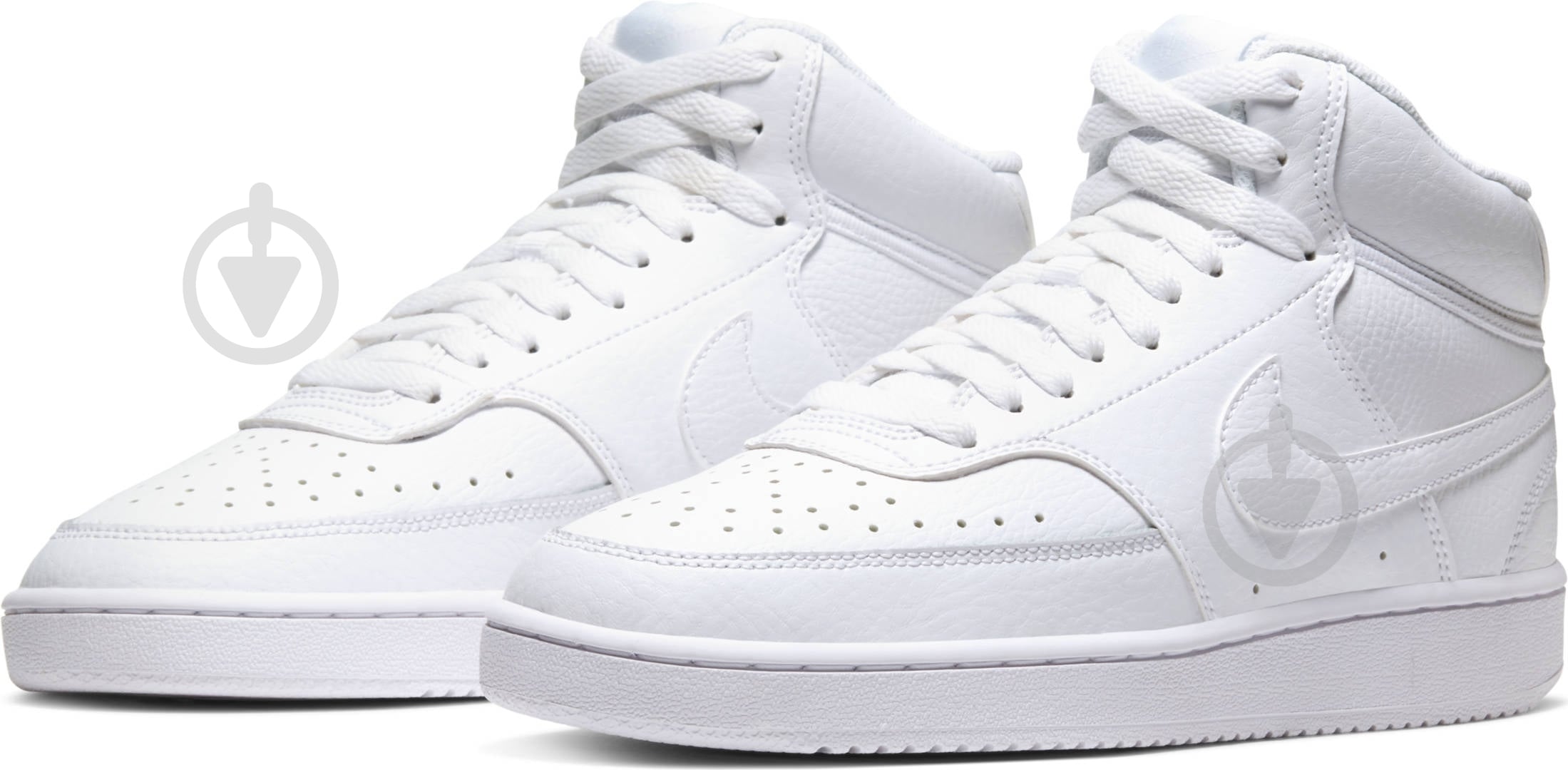 Кроссовки женские демисезонные Nike Court Vision Mid CD5436-100 р.37,5 белые - фото 5 Кроссовки женские демисезонные Nike Court Vision Mid CD5436-100 р.37,5 белые - фото 5