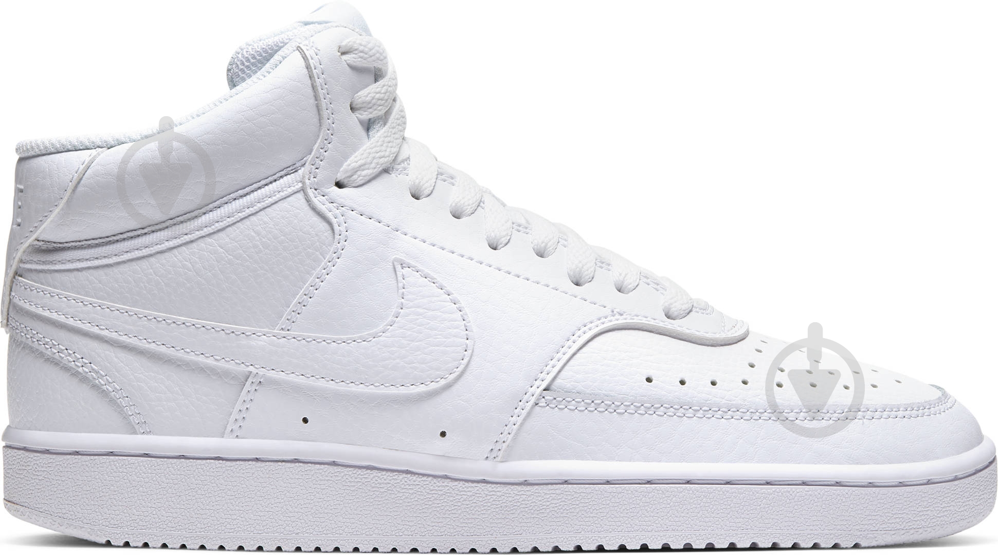 Кроссовки женские демисезонные Nike Court Vision Mid CD5436-100 р.37,5 белые - фото 1 Кроссовки женские демисезонные Nike Court Vision Mid CD5436-100 р.37,5 белые - фото 1