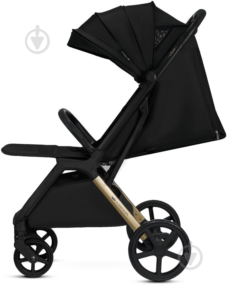 Коляска прогулянкова Kinderkraft Loom чорний KSLOOM00BLK0000 - фото 4