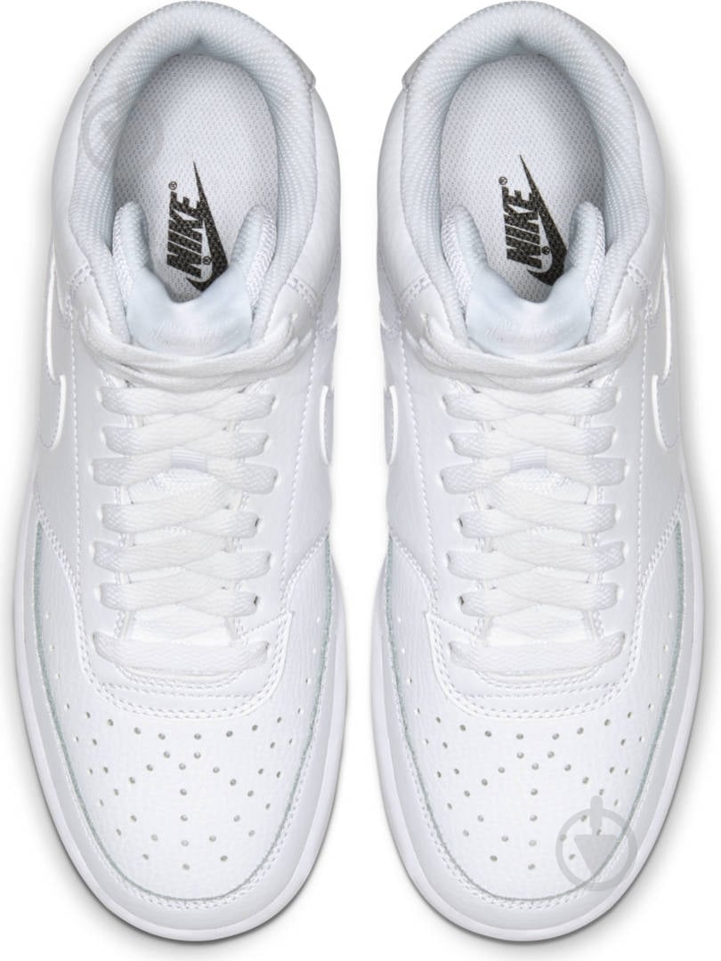 Кросівки жіночі демісезонні Nike Court Vision Mid CD5436-100 р.38,5 білі - фото 7