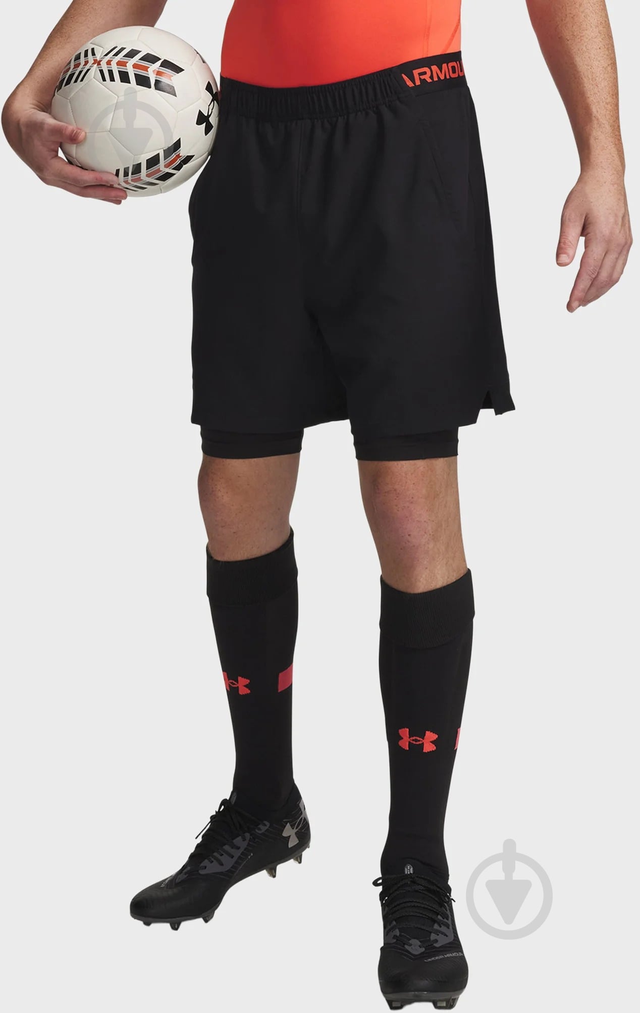 Шорти Under Armour UA Vanish Woven 2in1 Sts 1373764-008 р. M чорний - фото 1