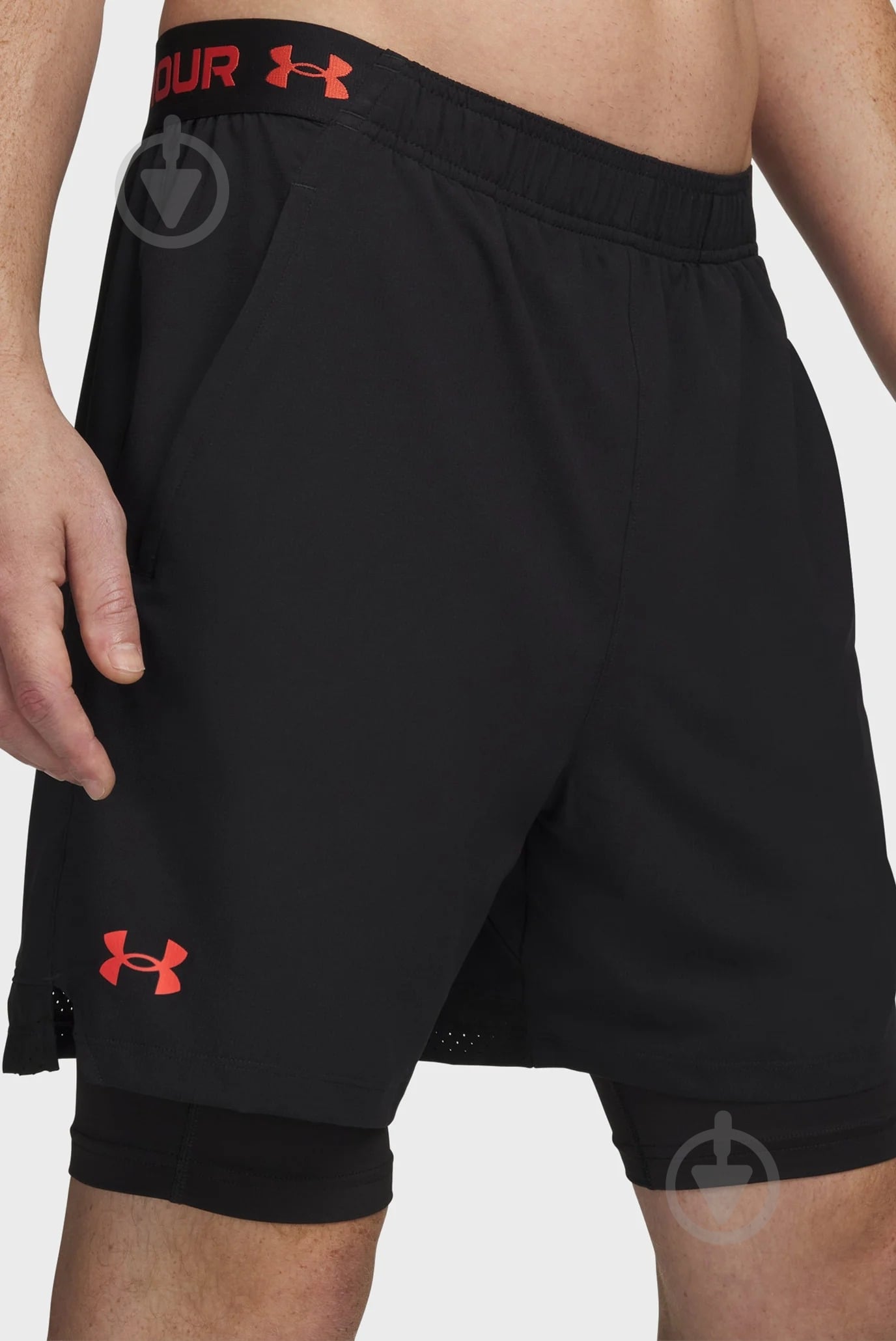 Шорти Under Armour UA Vanish Woven 2in1 Sts 1373764-008 р. M чорний - фото 4