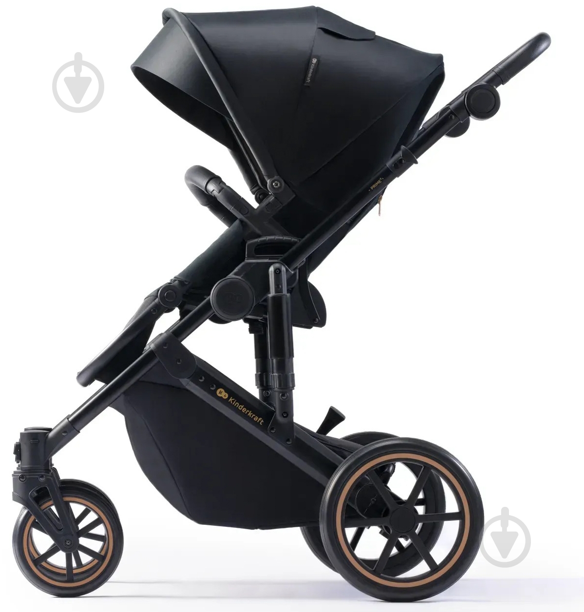 Коляска универсальная Kinderkraft 2в1 PRIME 2 черный KSPRIM02BLK2000 - фото 1