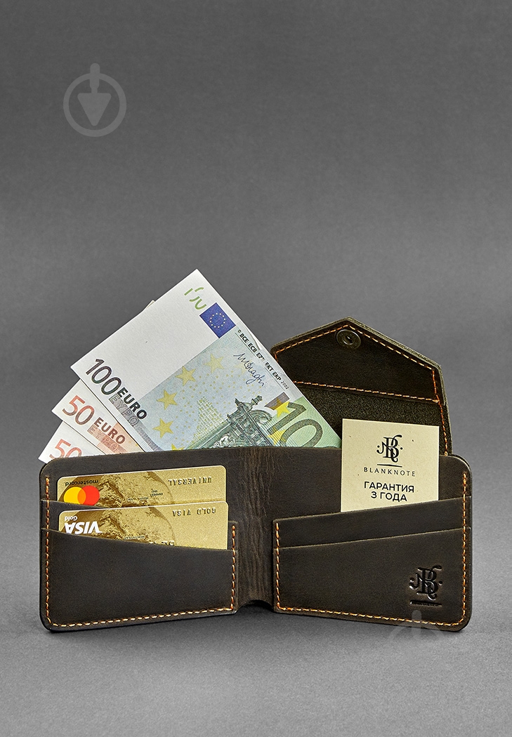 Портмоне BlankNote 4.2. темно-коричневый BN-PM-4-2-o-a - фото 5