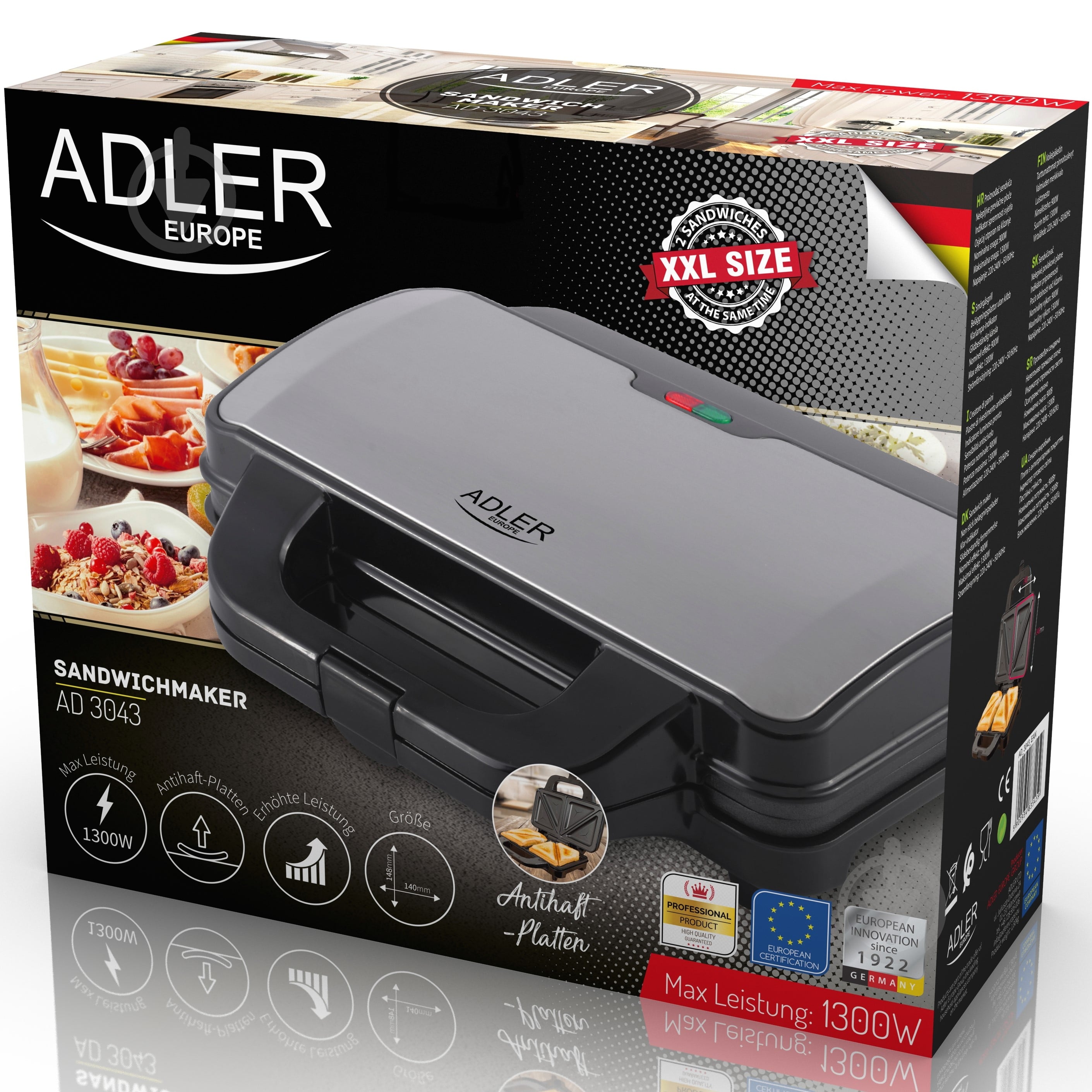 Бутербродница Adler Size XXL - фото 10