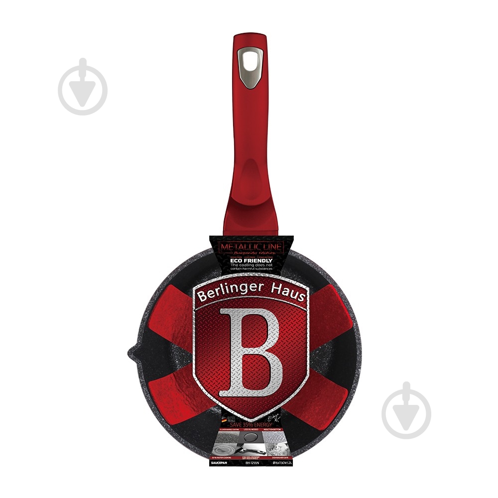 Ковш Berlinger Haus Metallic Line BURGUNDY Edition 1,2 л BH 1255N - фото 2 Ковш Berlinger Haus Metallic Line BURGUNDY Edition 1,2 л BH 1255N - фото 2