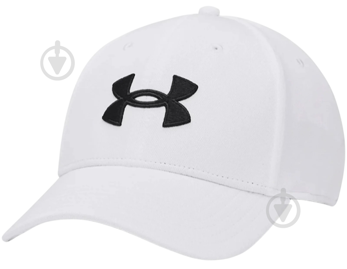 Кепка Under Armour Blitzing Low Str 1376700-100 S-M белая - фото 1