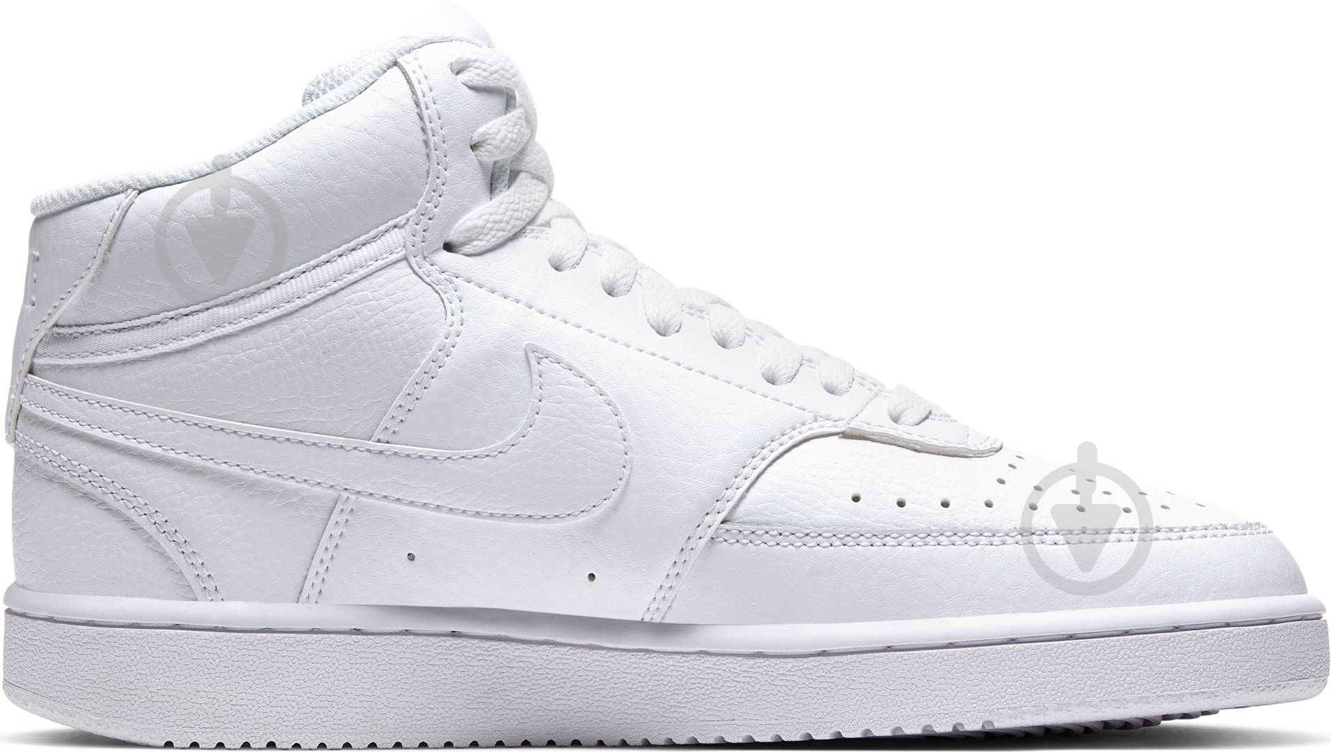 Кроссовки женские демисезонные Nike Court Vision Mid CD5436-100 р.41 белые - фото 2