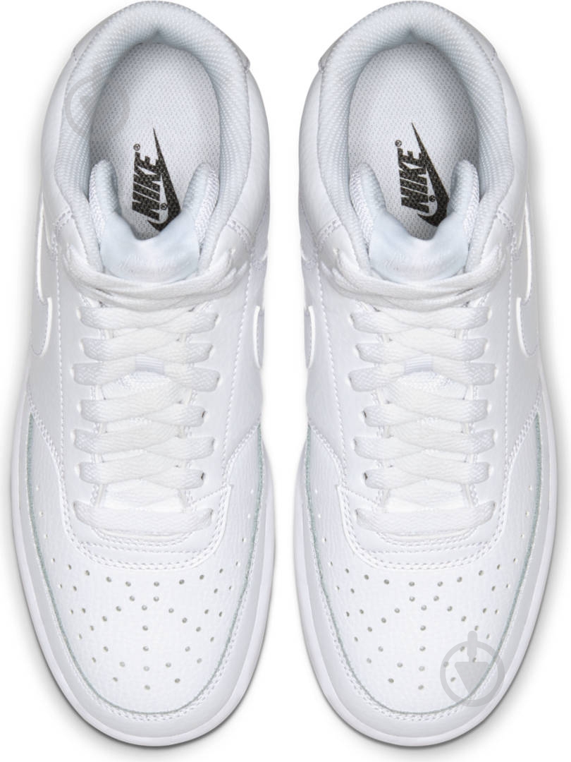 Кроссовки женские демисезонные Nike Court Vision Mid CD5436-100 р.41 белые - фото 7