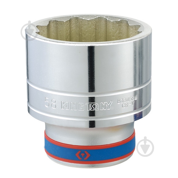 Головка 1" 12гр. 41 мм KING TONY 1 шт. 833041M - фото 1 Головка 1" 12гр. 41 мм KING TONY 1 шт. 833041M - фото 1