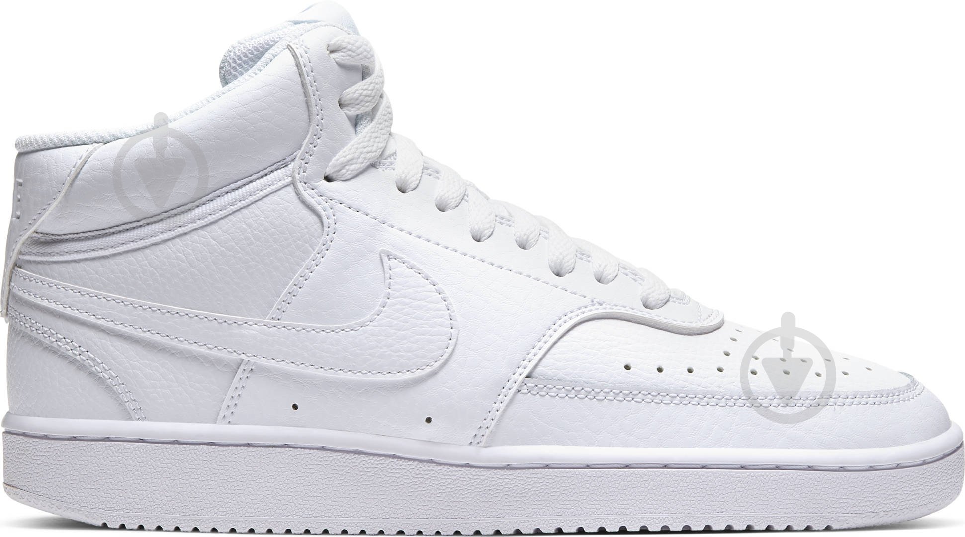 Кросівки жіночі демісезонні Nike Court Vision Mid CD5436-100 р.40 білі - фото 3