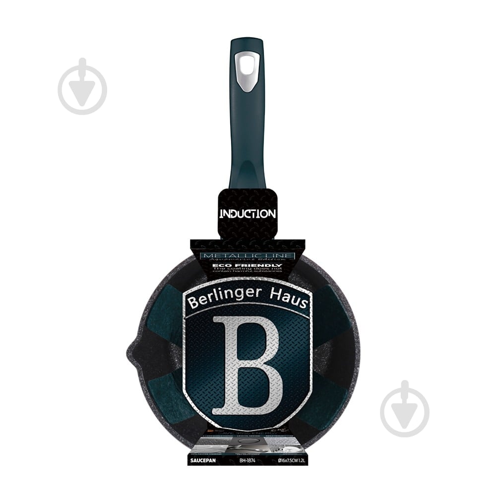 Ковш Berlinger Haus Metallic Line AQUAMARINE Edition 1,2 л BH 1874 - фото 2