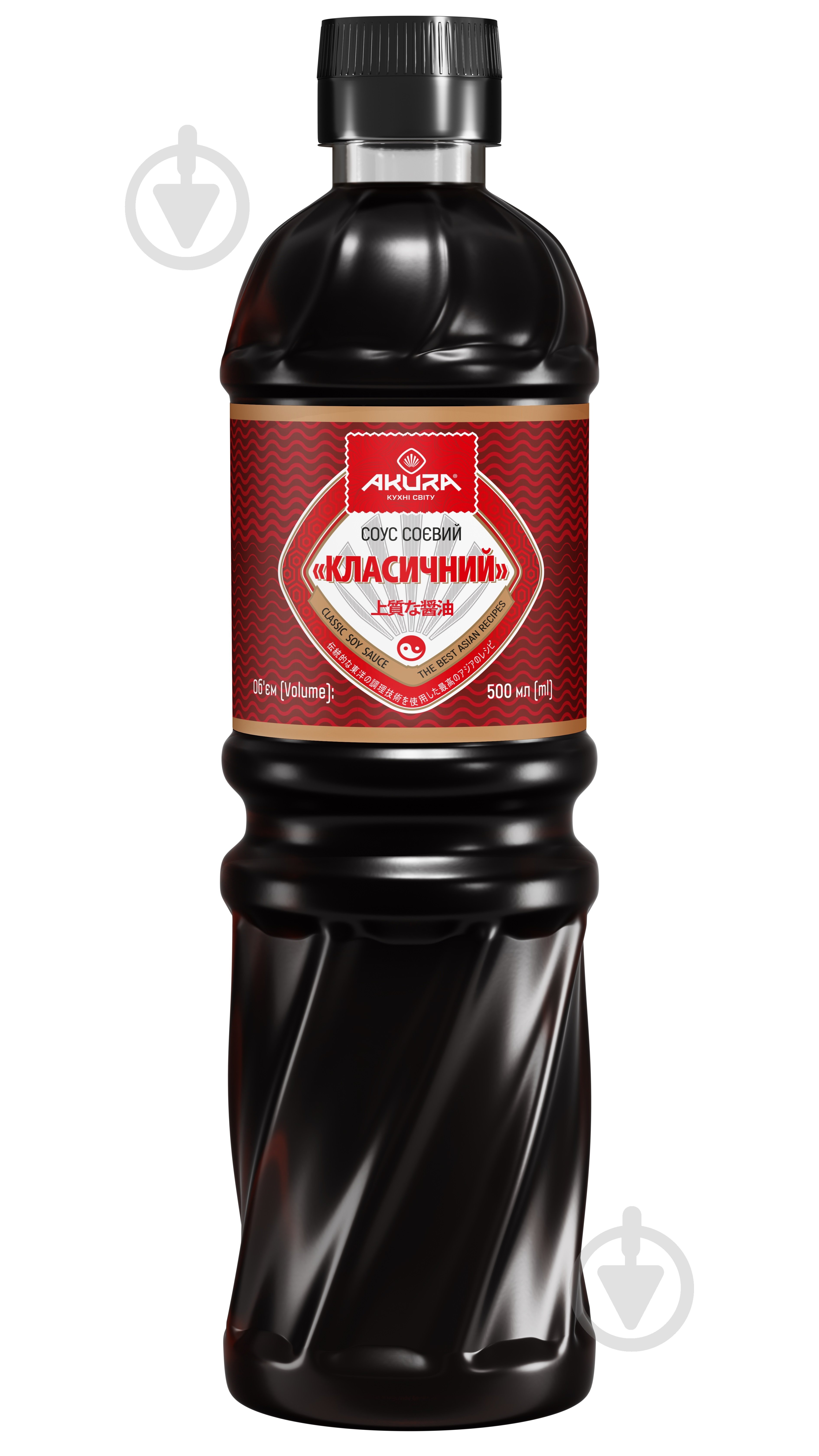 Соус соевый Akura 500 мл 4820178461474 - фото 1