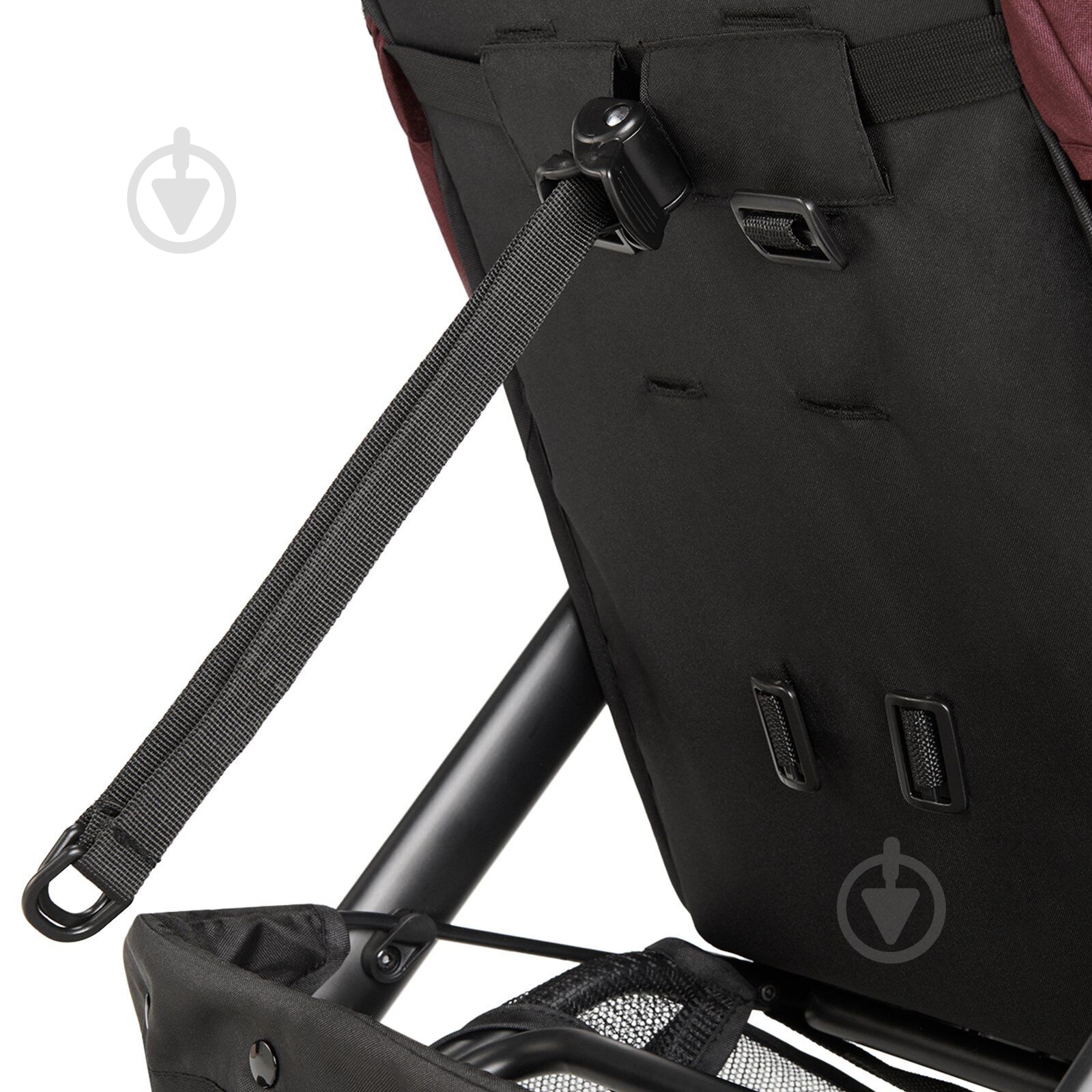 Коляска прогулочная Kinderkraft GRANDE LX Черная - фото 10