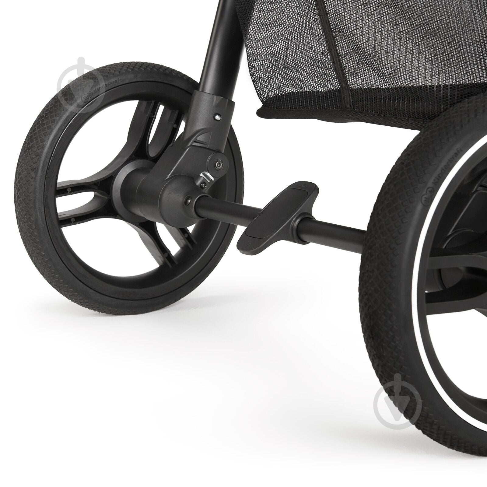 Коляска прогулочная Kinderkraft GRANDE LX Черная - фото 9