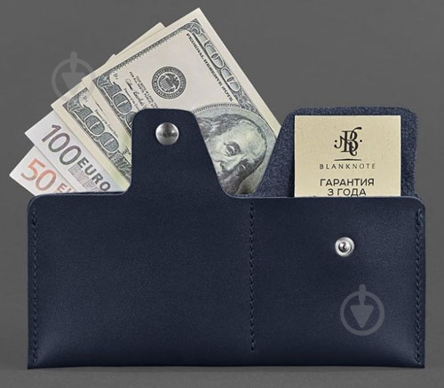 Портмоне BlankNote 8.0 темно-синий BN-PM-8-navy-blue - фото 2