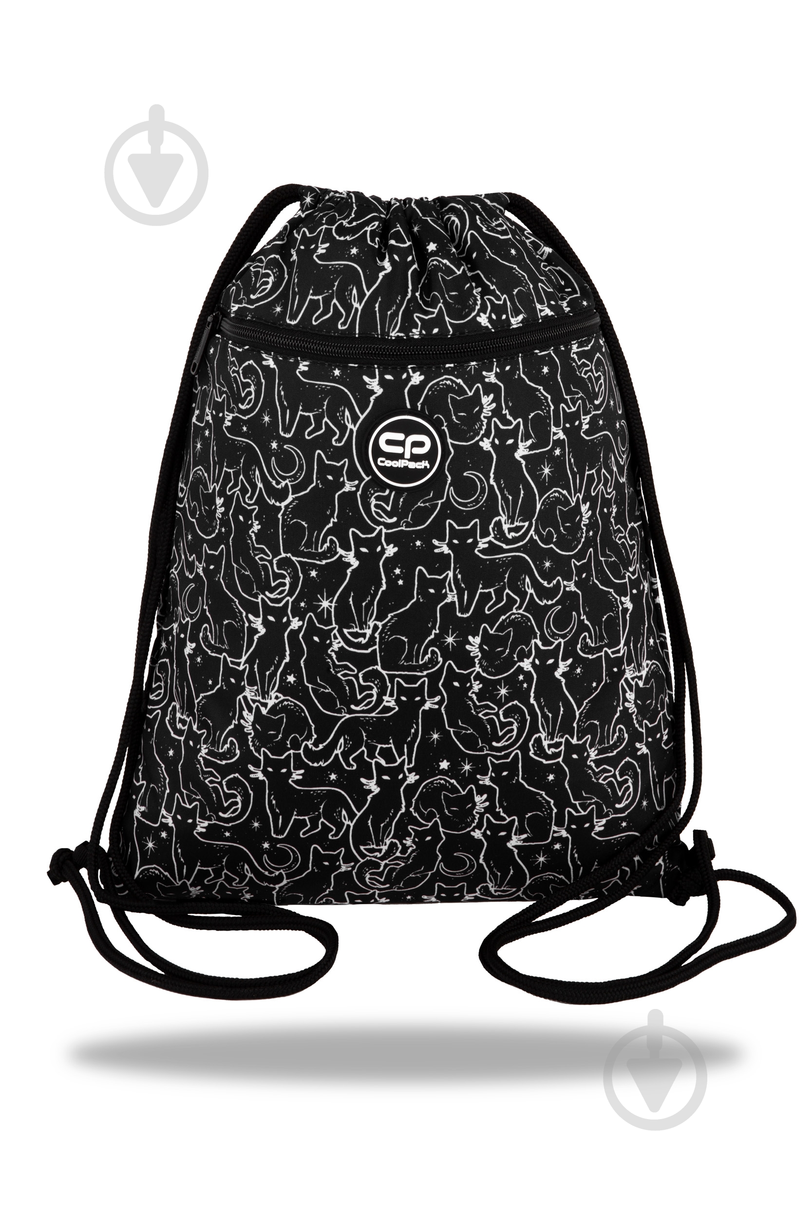 Сумка для обуви CoolPack Vert BLACK CATS - фото 1