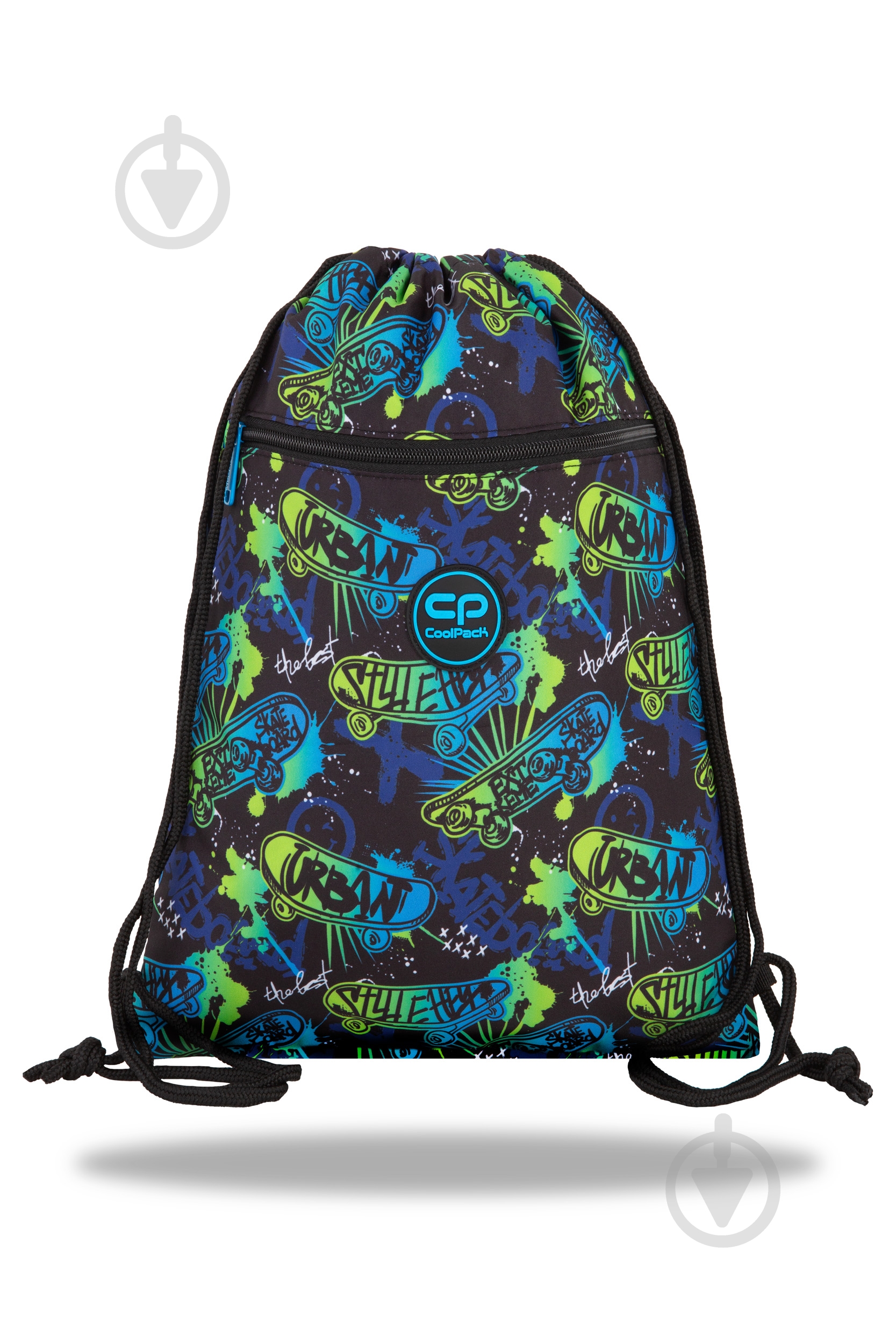 Сумка для обуви CoolPack Vert SKATE NIGHT - фото 1 Сумка для обуви CoolPack Vert SKATE NIGHT - фото 1