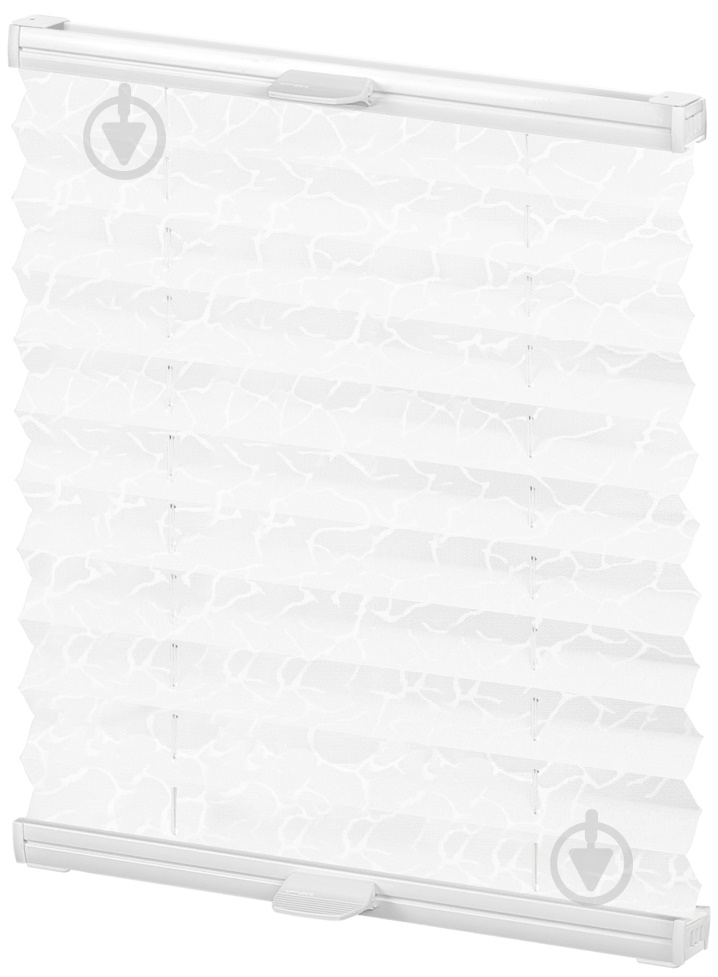 Штора-плиссе Rollotex ткань SIMFONIA VALENTO 89х35 см белая - фото 1