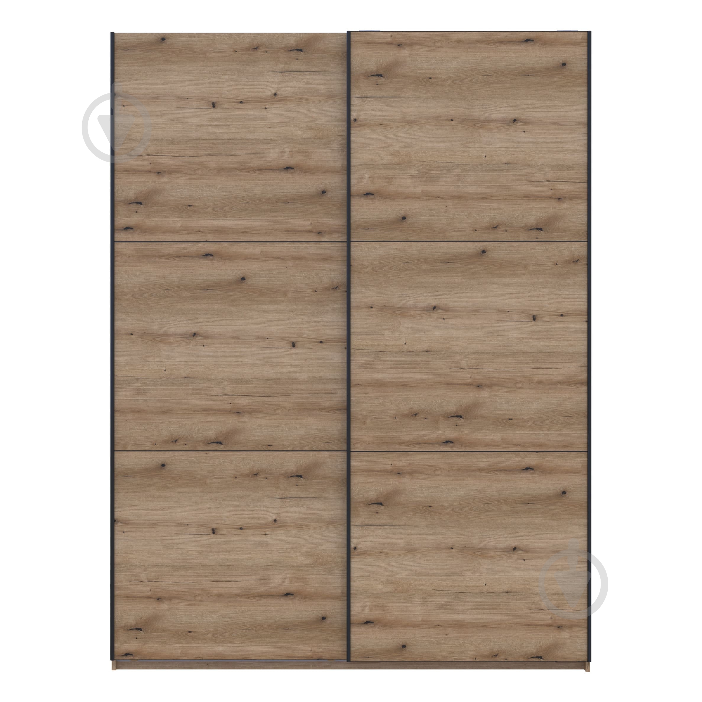 Шкаф-купе G-Caiser 2 ДСП Doros ДСП 1,8 м 1800x600x2400 мм дуб эвок прибрежный двери / ламинированное ДСП - фото 3 Шкаф-купе G-Caiser 2 ДСП Doros ДСП 1,8 м 1800x600x2400 мм дуб эвок прибрежный двери / ламинированное ДСП - фото 3