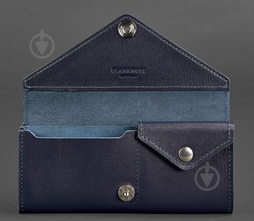 Кошелек BlankNote Керри 1.0 темно-синий BN-W-1-navy-blue - фото 3