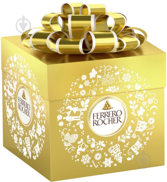 Шоколадный набор Ferrero Rocher Подарочные конфеты 225 г - фото 1