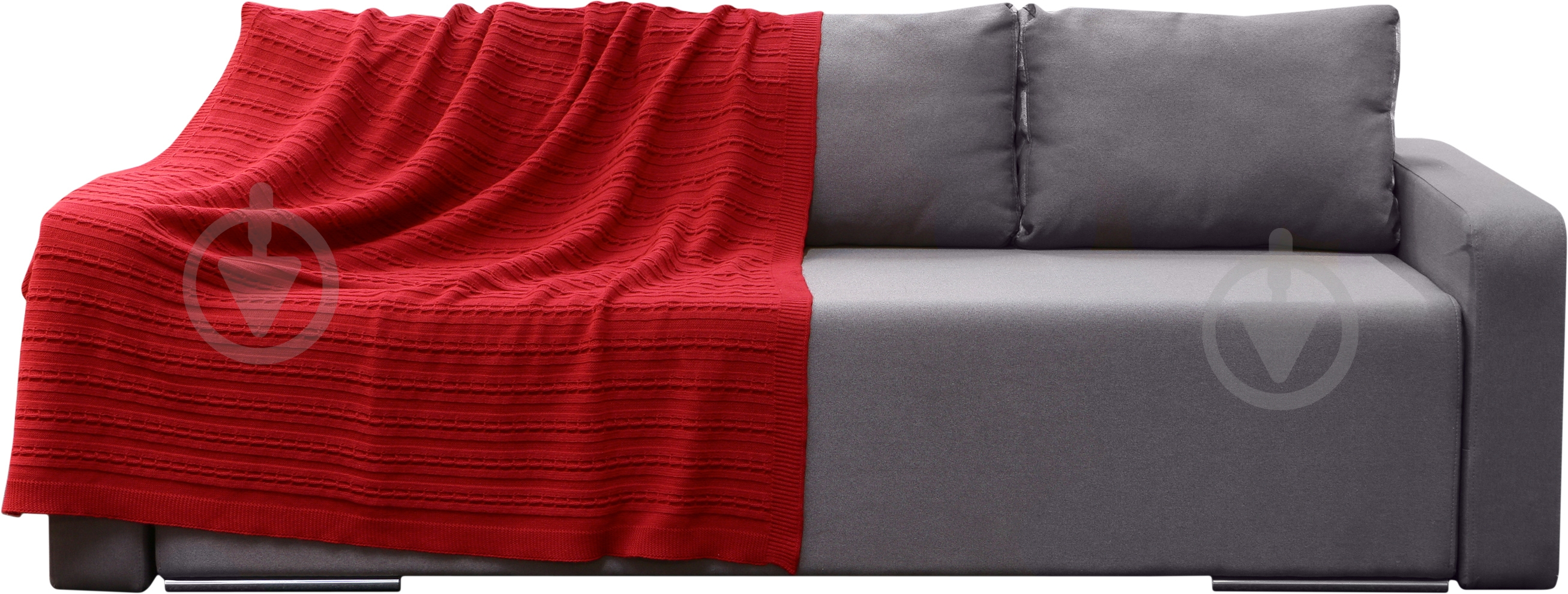 Плед Гранат 140x180 см красный Прованс - фото 1 Плед Гранат 140x180 см красный Прованс - фото 1