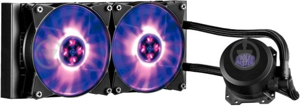 Процессорный кулер Cooler Master MasterLiquid ML240L RGB (MLW-D24M-A20PC-R1) - фото 1 Процессорный кулер Cooler Master MasterLiquid ML240L RGB (MLW-D24M-A20PC-R1) - фото 1