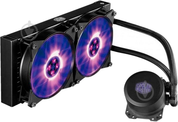 Процессорный кулер Cooler Master MasterLiquid ML240L RGB (MLW-D24M-A20PC-R1) - фото 4 Процессорный кулер Cooler Master MasterLiquid ML240L RGB (MLW-D24M-A20PC-R1) - фото 4