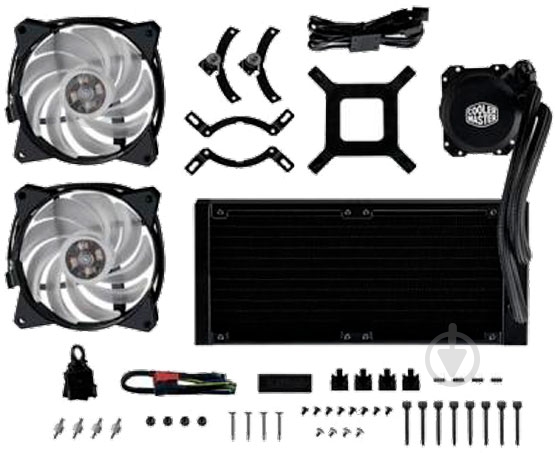 Процессорный кулер Cooler Master MasterLiquid ML240L RGB (MLW-D24M-A20PC-R1) - фото 7 Процессорный кулер Cooler Master MasterLiquid ML240L RGB (MLW-D24M-A20PC-R1) - фото 7