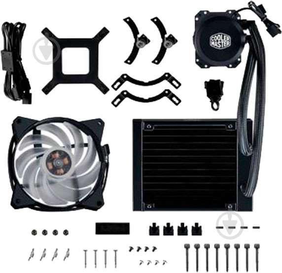 Процесорний кулер Cooler Master MasterLiquid ML120L RGB (MLW-D12M-A20PC-R1) - фото 7