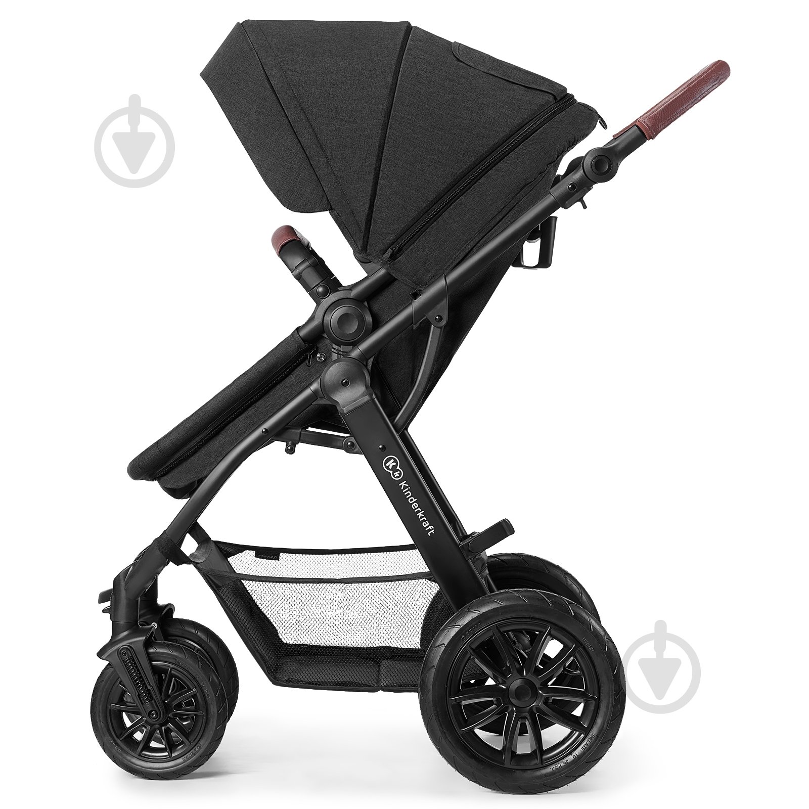 Коляска 3 в 1 Kinderkraft XMOOV черная - фото 6