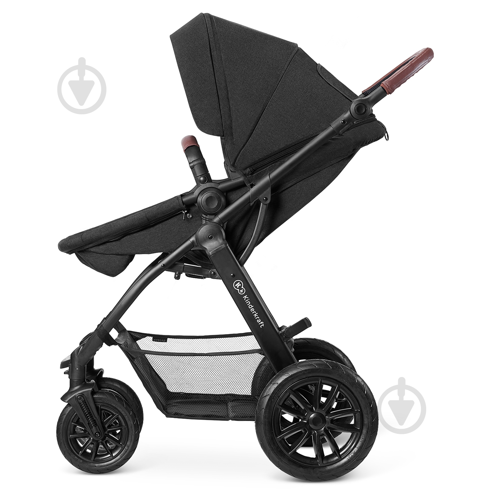 Коляска 3 в 1 Kinderkraft XMOOV черная - фото 7