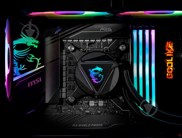 Процессорный кулер MSI MAG CORELIQUID 360R - фото 5 Процессорный кулер MSI MAG CORELIQUID 360R - фото 5