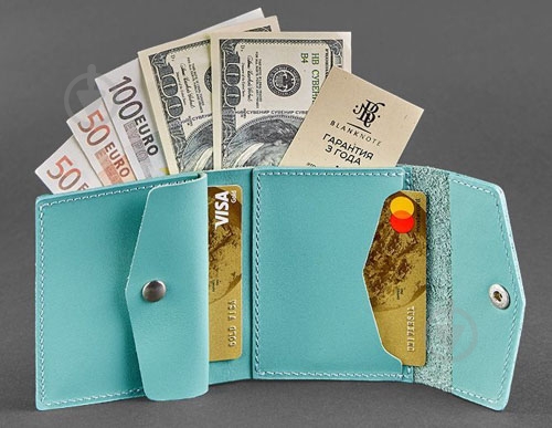 Кошелек BlankNote 2.1. бирюзовый BN-W-2-1-tiffany - фото 4