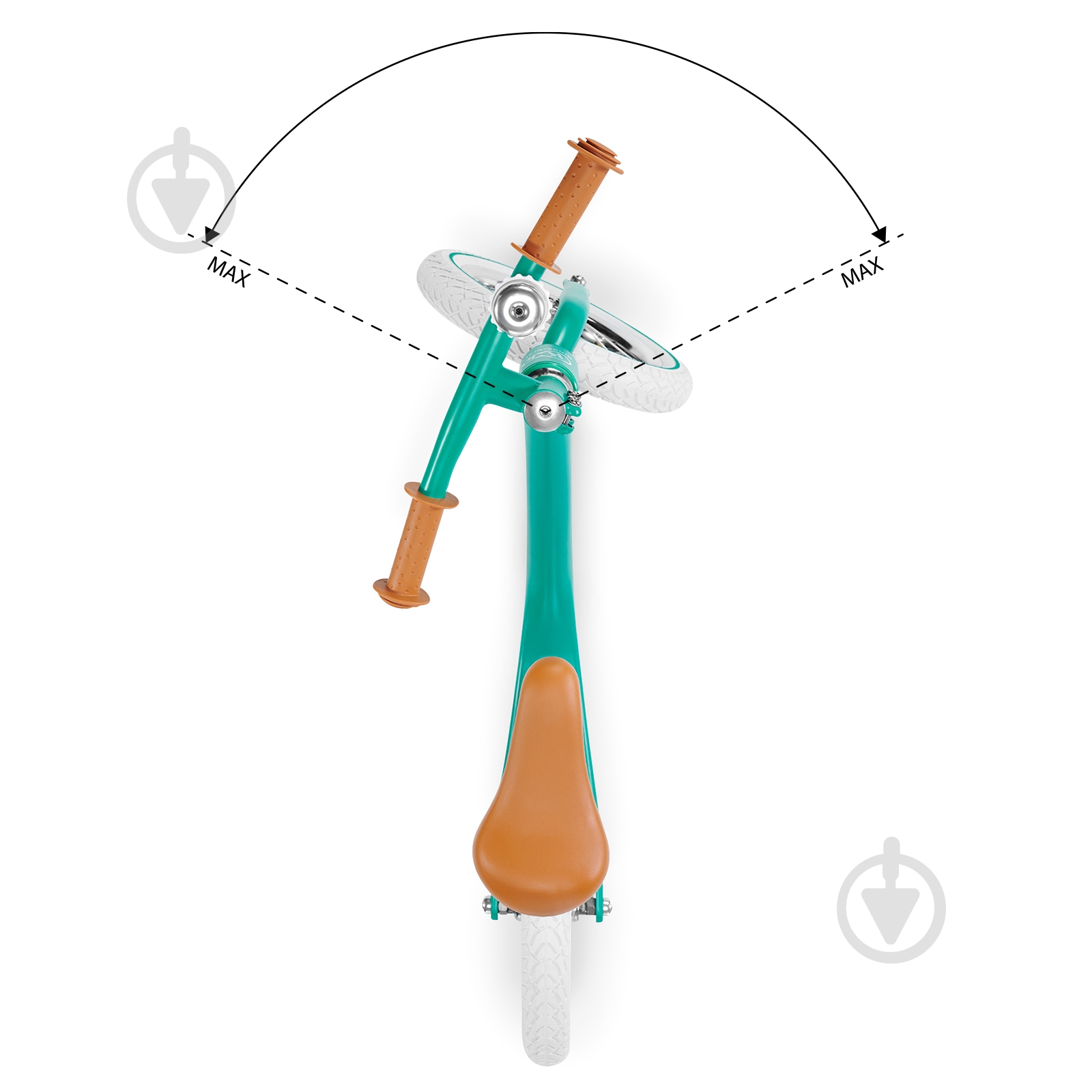 Беговел Kinderkraft Rapid Северно зеленый - фото 3