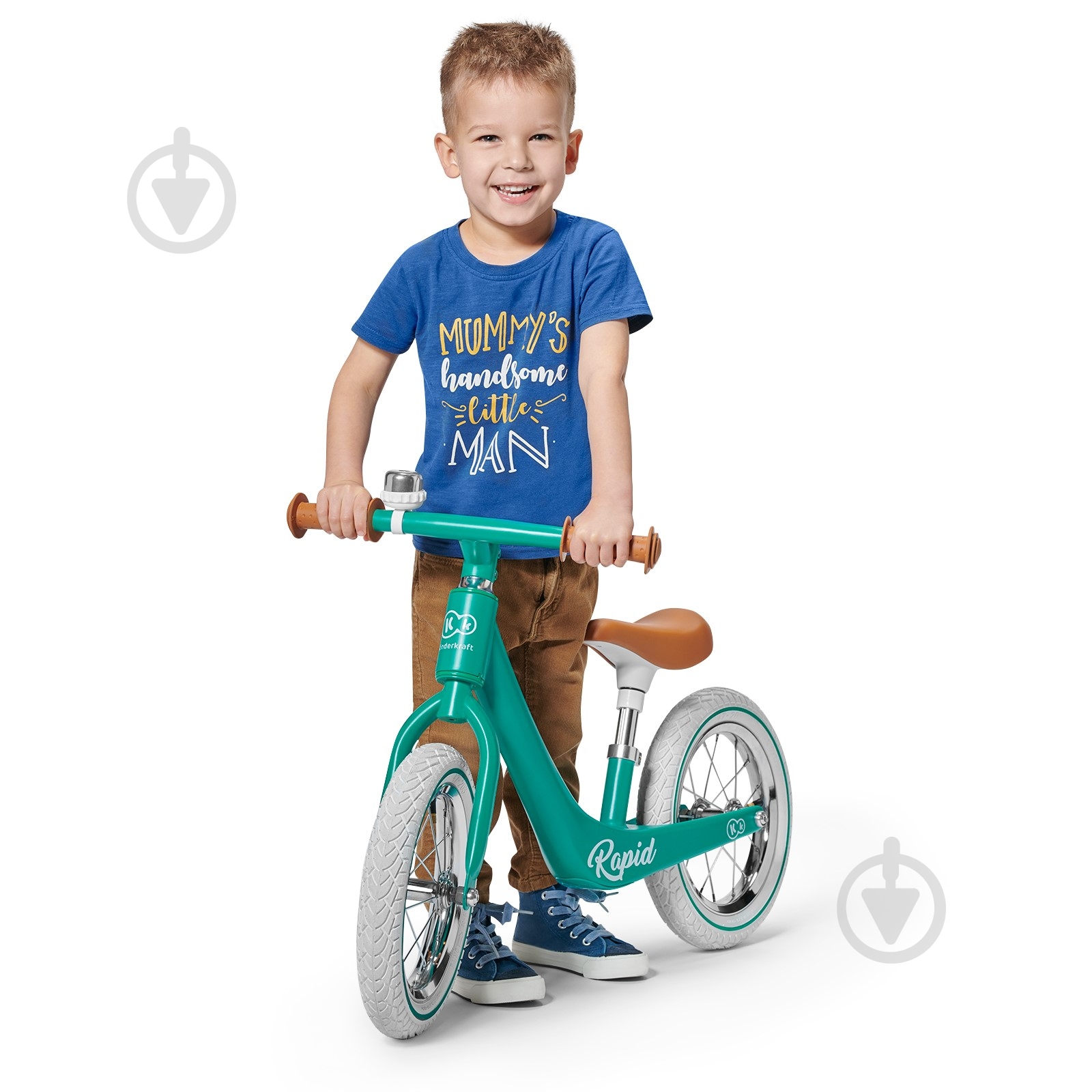 Беговел Kinderkraft Rapid Северно зеленый - фото 8