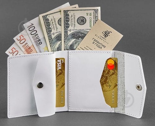 Кошелек BlankNote 2.1. белый BN-W-2-1-white - фото 4
