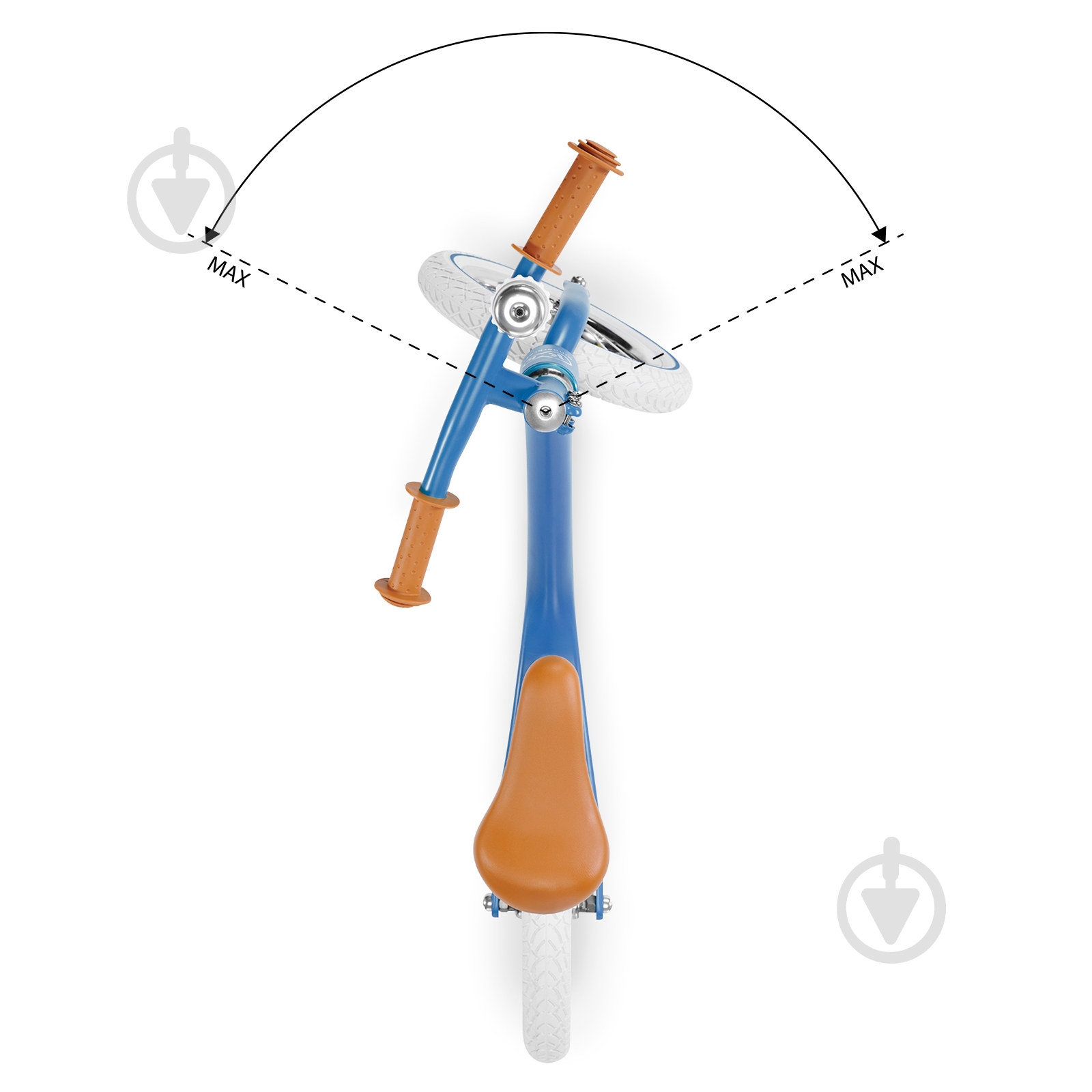 Беговел Kinderkraft Rapid сапфир синий - фото 3 Беговел Kinderkraft Rapid сапфир синий - фото 3