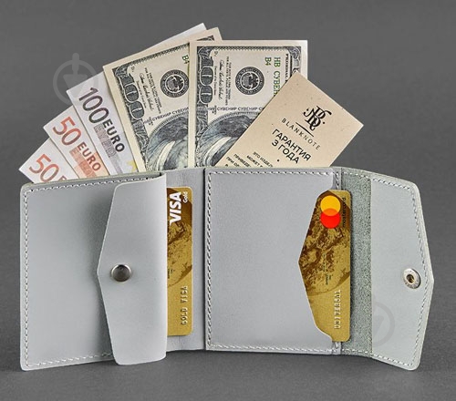 Кошелек BlankNote 2.1. серый BN-W-2-1-shadow - фото 4