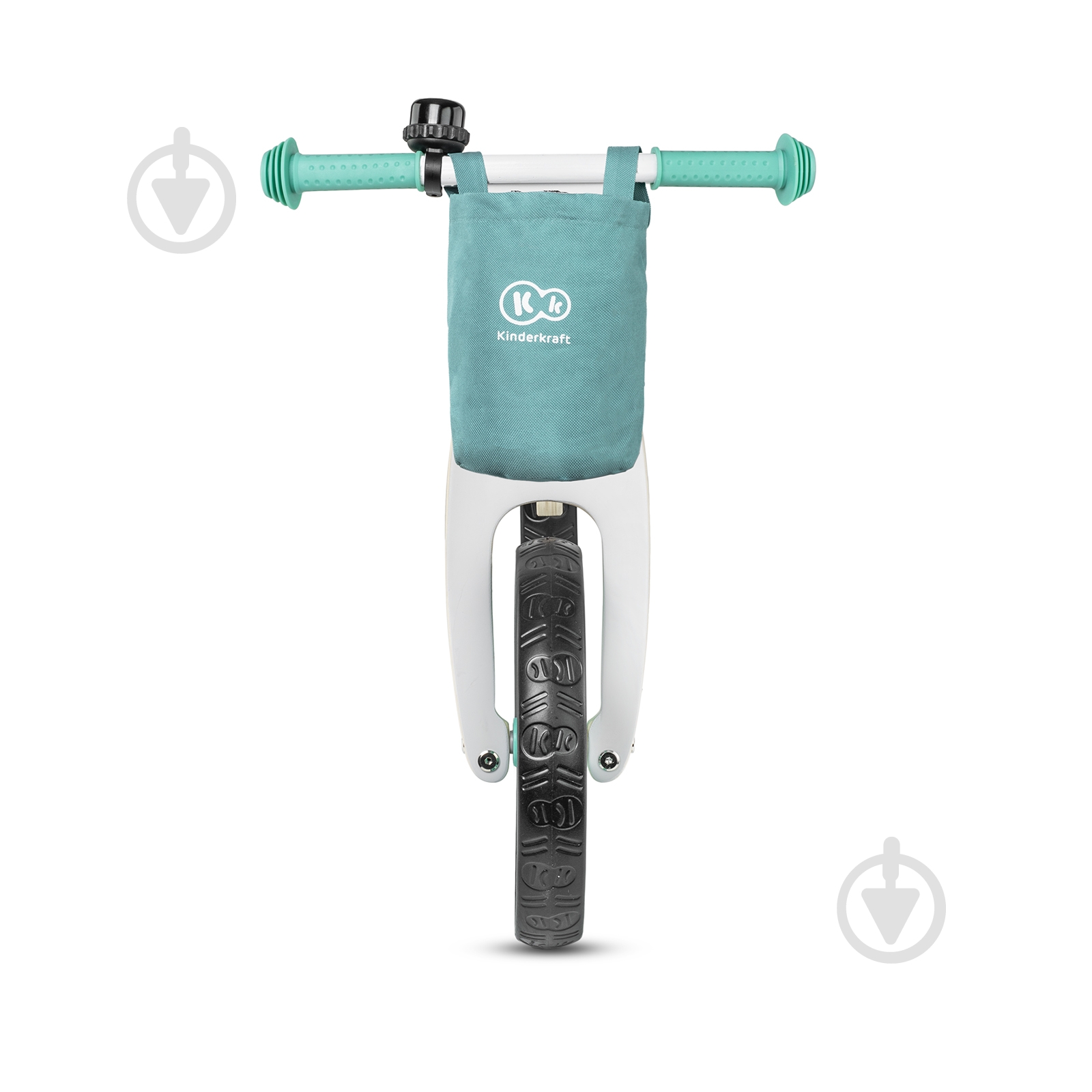 Беговел Kinderkraft Runner Звездочки бело-зеленый - фото 5