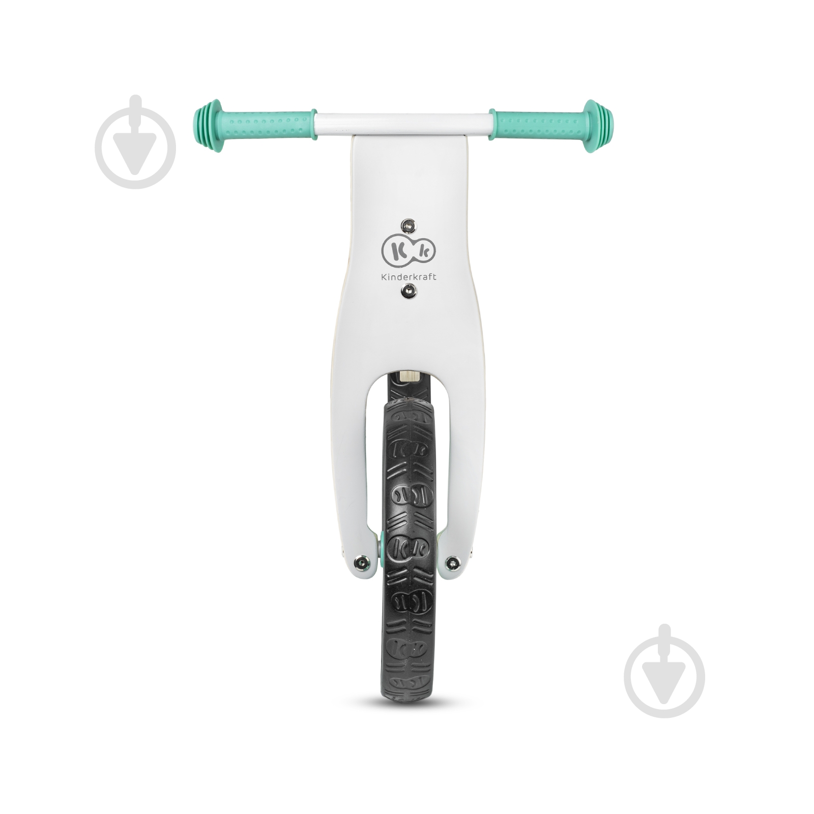 Беговел Kinderkraft Runner Звездочки бело-зеленый - фото 4